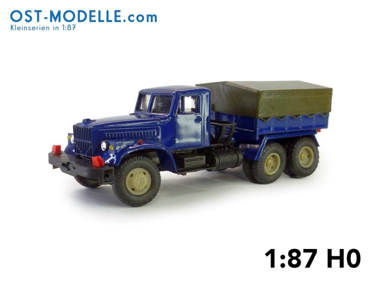 KrAZ-258 Z Zugmaschine Typ Wussow – dunkelblau grau